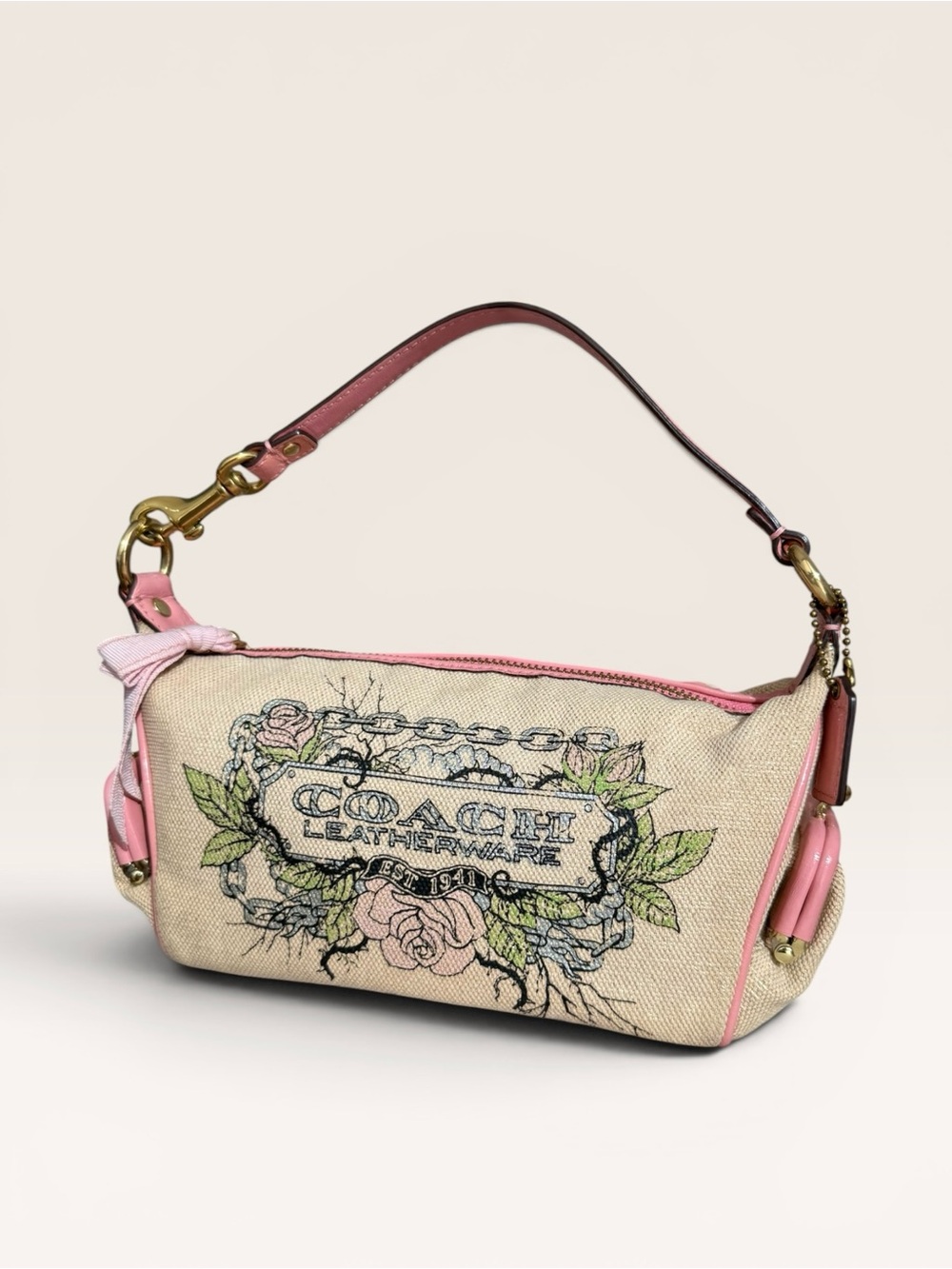 Coach Poppy Kisslock Bag Tattoo Collection - Picture 12 of 13